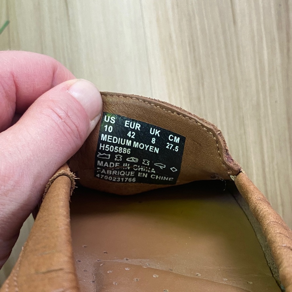 Hush Puppies Brown Leather Women’s Loafers - Picture 3 of 4